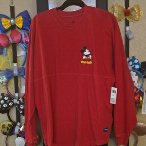 Disney Red Mickey Mouse Women's Top